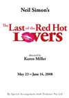 The Last of the Red Hot Lovers